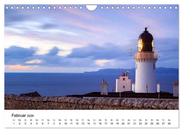 Produktbild: Landschaften vom Licht gek&uuml;&szlig;t (Wandkalender 2026 DIN A4 quer), CALVENDO Monatskalender