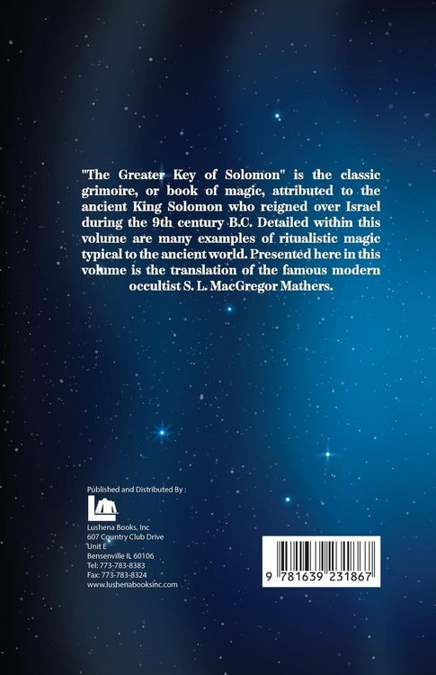 Produktbild: The Greater Key Of Solomon