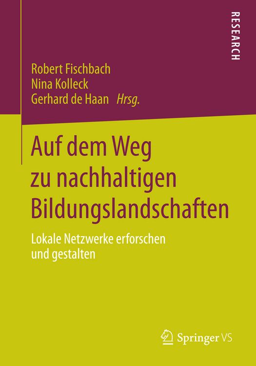 Produktbild: Auf dem Weg zu nachhaltigen Bildungslandschaften