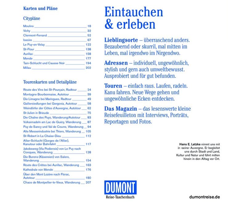 Produktbild: DuMont Reise-Taschenbuch Auvergne, Zentralmassiv