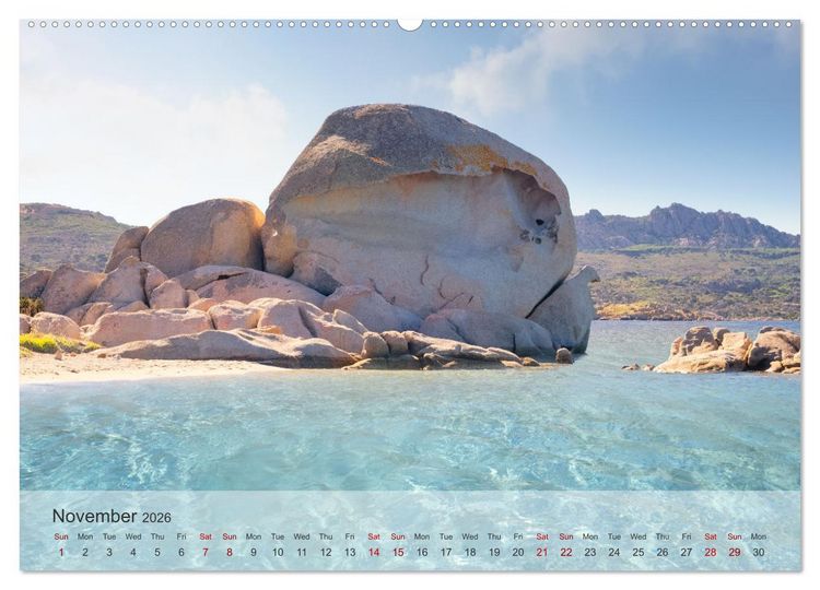 Produktbild: Wonderful Sardinia (Wall Calendar 2026 DIN A2 landscape), CALVENDO 12 Month Wall Calendar
