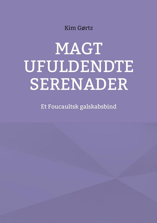 Produktbild: Magt ufuldendte serenader