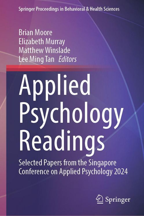 Produktbild: Applied Psychology Readings