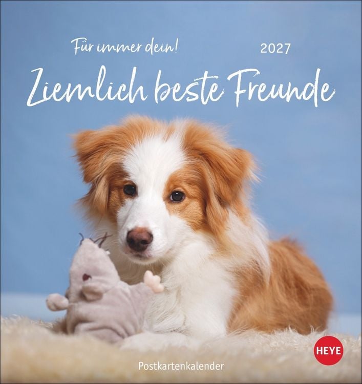 Produktbild: Ziemlich beste Freunde Postkartenkalender 2027 - F&uuml;r immer dein