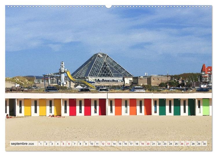 Produktbild: Le Touquet-Paris-Plage - Perle de la c&ocirc;te d'Opale (Calendrier mural 2026 DIN A2 vertical), CALVENDO calendrier mensuel