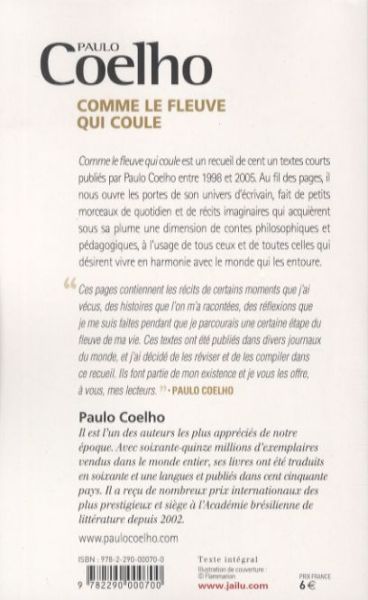 Comme Le Fleuve Qui Coule