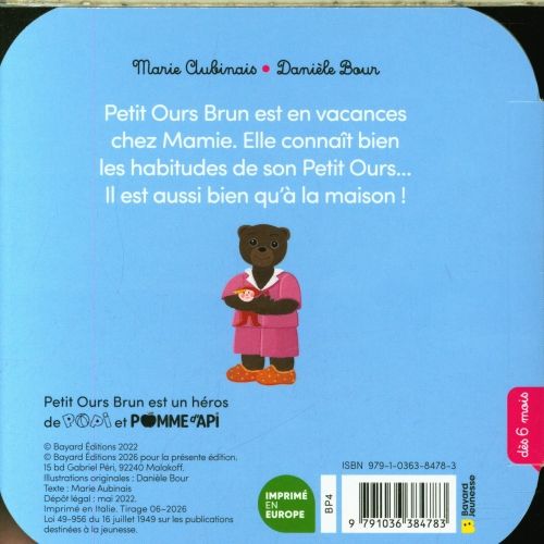 Produktbild: Petit Ours Brun dort chez mamie
