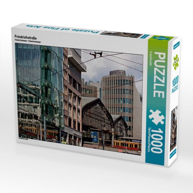 Produktbild: CALVENDO Puzzle Friedrichstra&szlig;e | 1000 Teile Lege-Gr&ouml;&szlig;e 64x48cm Foto-Puzzle f&uuml;r gl&uuml;ckliche Stunden