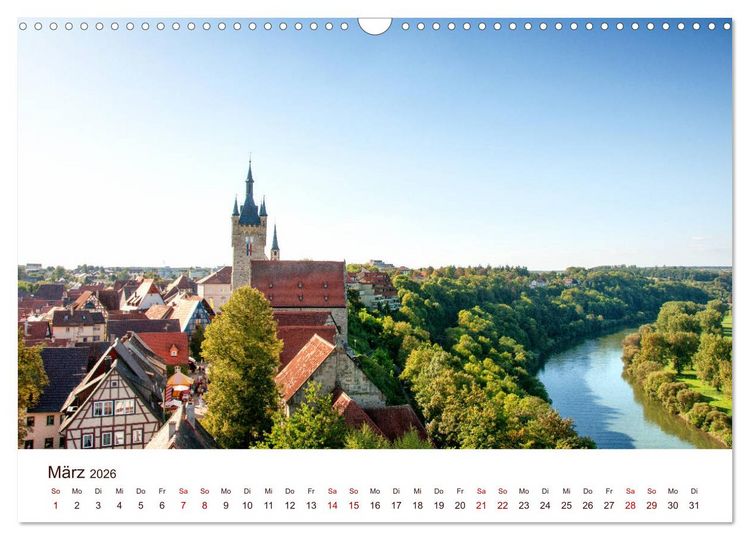 Produktbild: Bad Wimpfen. (Wandkalender 2026 DIN A3 quer), CALVENDO Monatskalender
