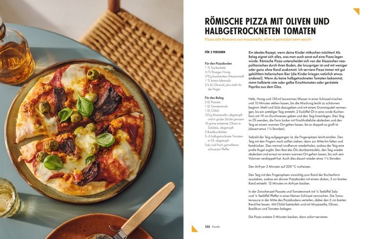 Produktbild: Das Airfryer Kochbuch Italien
