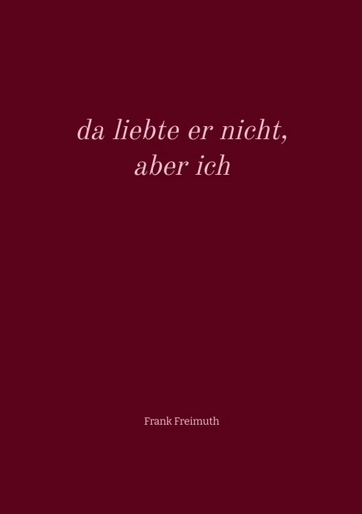 Produktbild: da liebte er nicht, aber ich