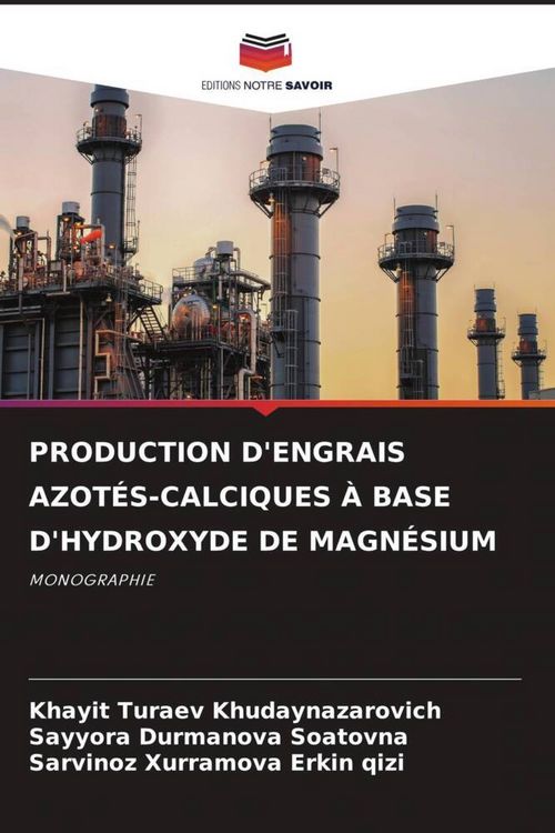 Produktbild: Production D'engrais Azot&eacute;s-Calciques &Agrave; Base D'hydroxyde De Magn&eacute;sium