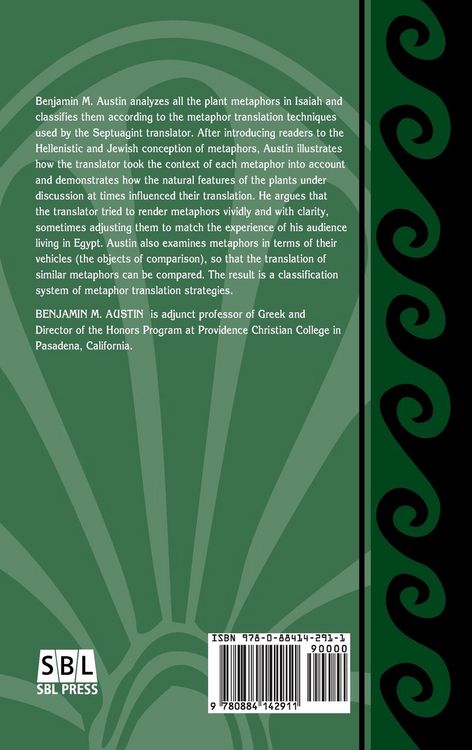 Produktbild: Plant Metaphors in the Old Greek of Isaiah