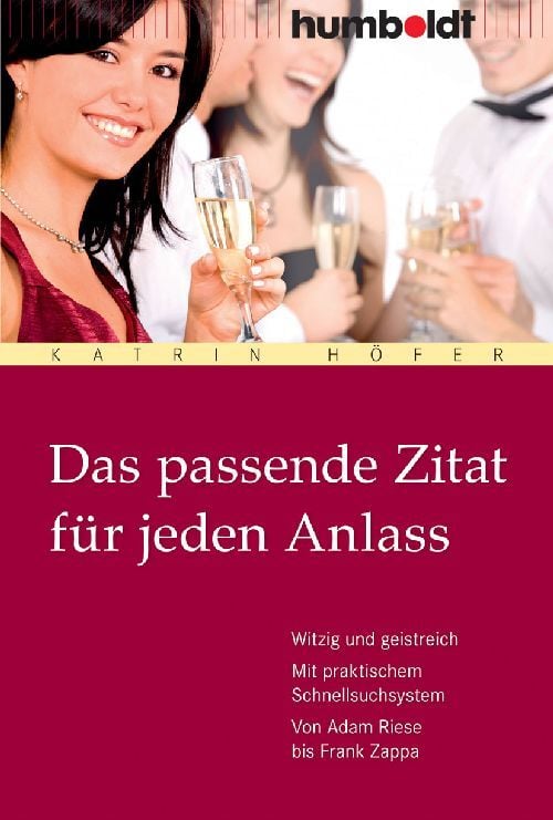 Produktbild: Das passende Zitat f&uuml;r jeden Anlass