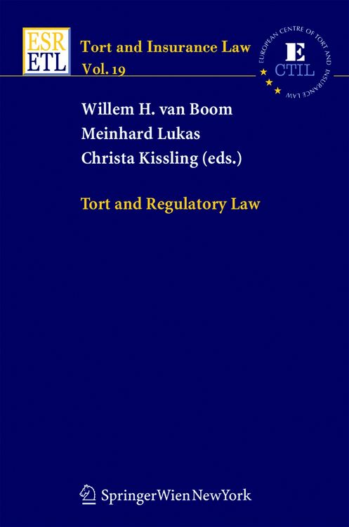 Produktbild: Tort and Regulatory Law