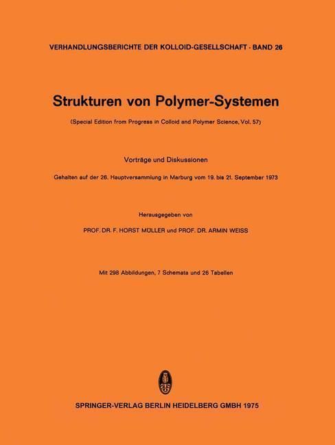 Produktbild: Strukturen von Polymer-Systemen