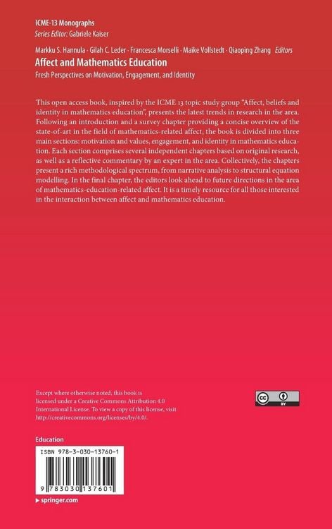 Produktbild: Affect and Mathematics Education