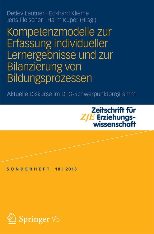 Produktbild: Kompetenzmodelle zur Erfassung individueller Lernergebnisse und zur Bilanzierung von Bildungsprozessen