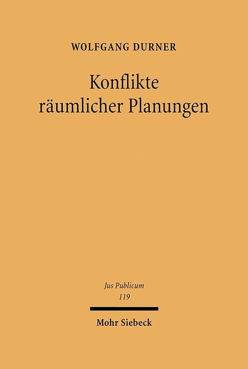 Produktbild: Konflikte räumlicher Planungen