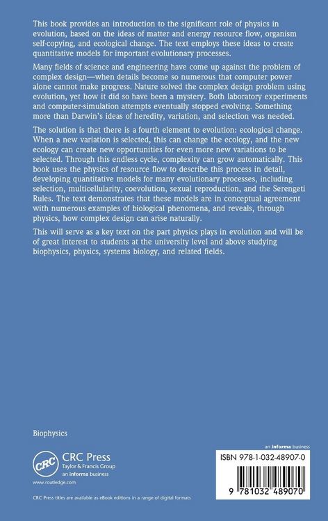 Produktbild: The Physics of Evolution