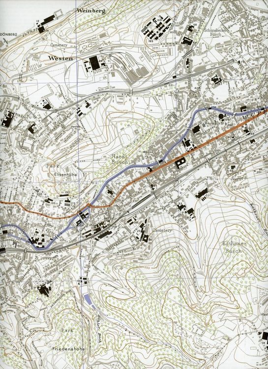 Produktbild: Godfrey, A: Wuppertal Sheet 1 Elberfeld
