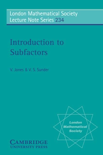 Produktbild: Introduction to Subfactors