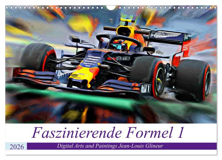 Produktbild: Faszinierende Formel 1 (Wandkalender 2026 DIN A3 quer), CALVENDO Monatskalender