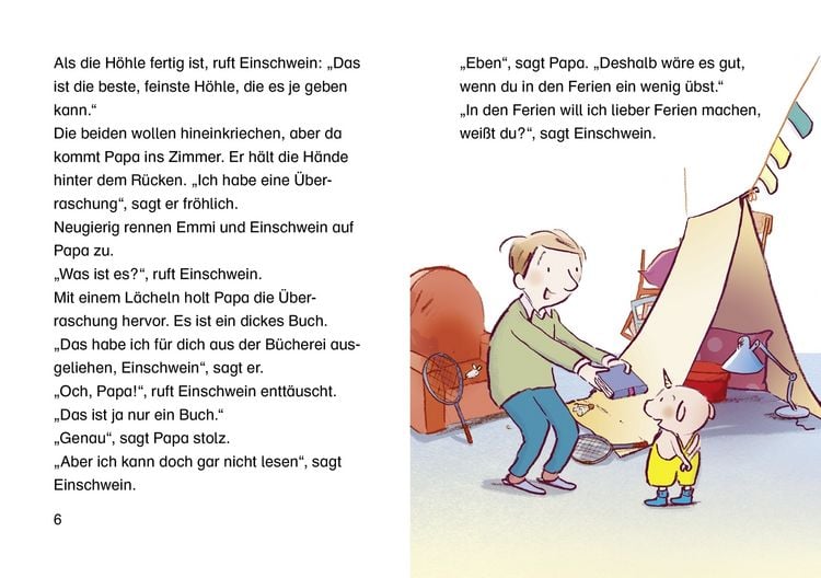 Produktbild: Emmi & Einschwein. Lesen macht lustig