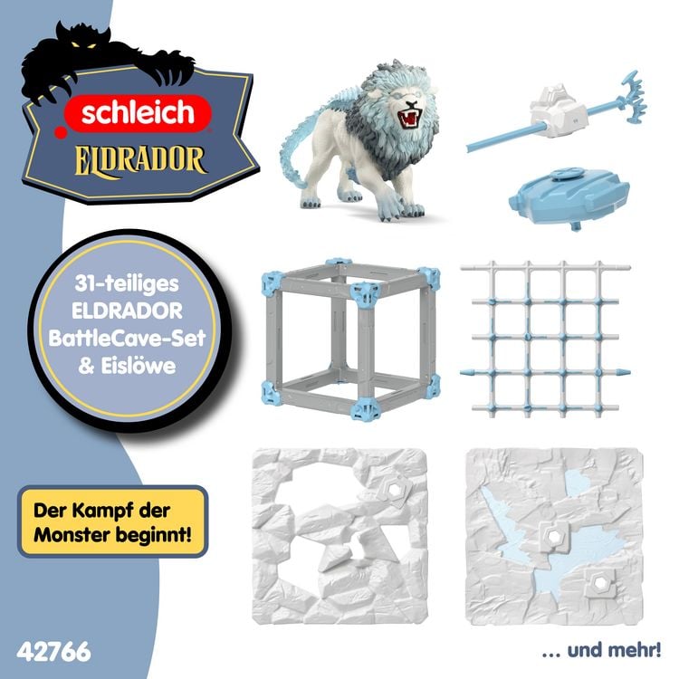 Produktbild: schleich&reg; 42766 BattleCave Eisl&ouml;we