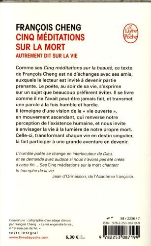Produktbild: Chen, F: Cinq m&eacute;ditations sur la mort