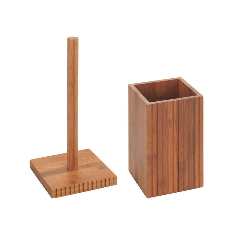 Produktbild: Utensilienhalter und K&uuml;chenrollenhalter Mod. Mera, 2-teiliges Set