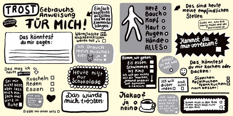 Produktbild: Mein tr&ouml;stliches Buch