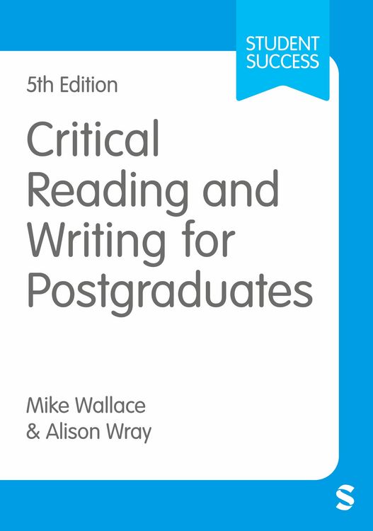 Produktbild: Critical Reading and Writing for Postgraduates