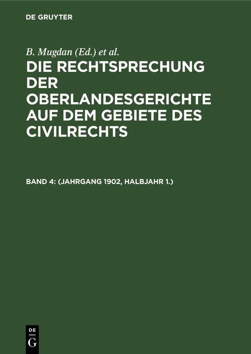 Produktbild: (Jahrgang 1902, Halbjahr 1.)