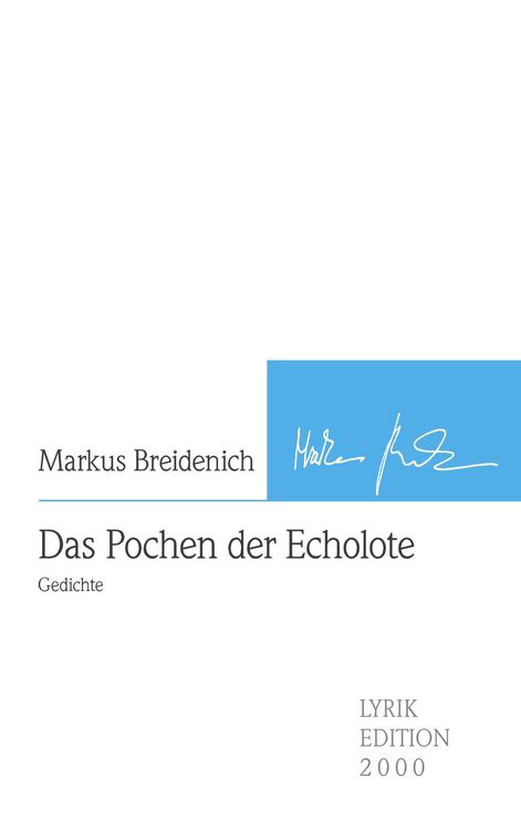Produktbild: Das Pochen der Echolote