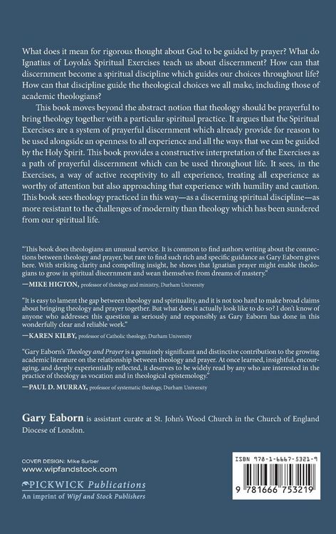 Produktbild: Theology and Prayer