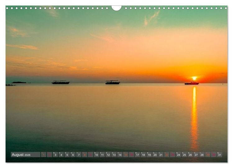 Produktbild: Malerische Malediven (Wandkalender 2026 DIN A3 quer), CALVENDO Monatskalender