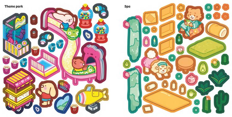 Produktbild: Cute & Cozy Sticker Rooms: Cozy Getaways