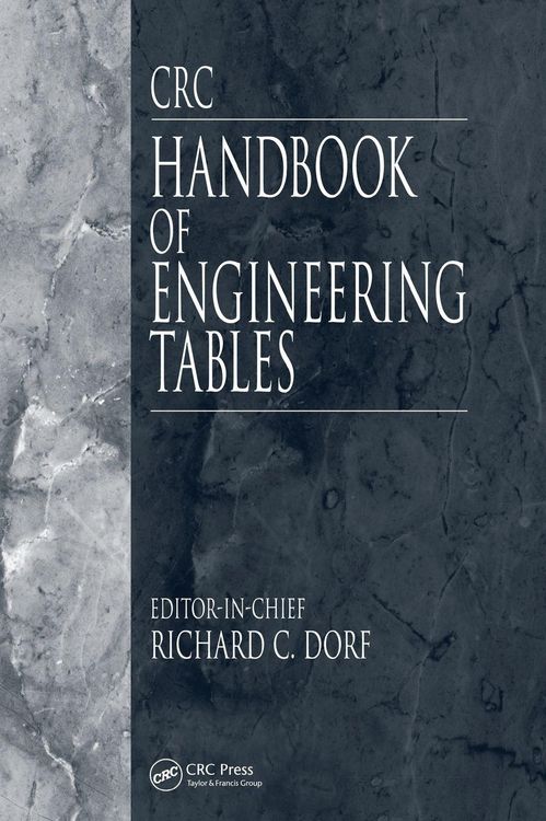 Produktbild: CRC Handbook of Engineering Tables
