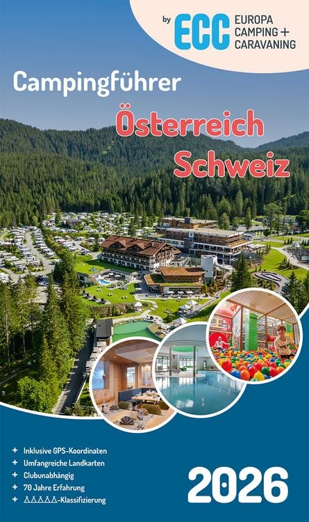 Produktbild: ECC Campingf&uuml;hrer &Ouml;sterreich / Schweiz 2026
