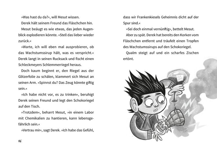Produktbild: Die schaurigen F&auml;lle des Derek Schlotter &ndash; FRANKENfrosch lebt!