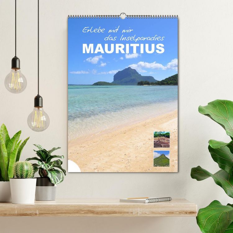 Produktbild: Erlebe mit mir das Inselparadies Mauritius (Wandkalender 2026 DIN A2 hoch), CALVENDO Monatskalender