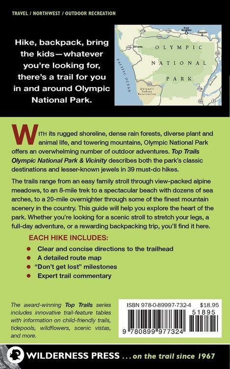 Produktbild: Top Trails: Olympic National Park and Vicinity