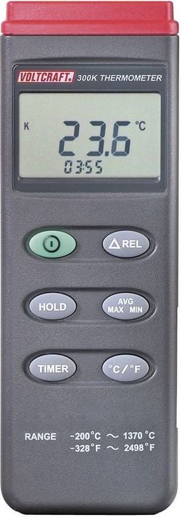 Produktbild: VOLTCRAFT K201 Temperatur-Messger&auml;t -200 - +1370&deg;C F&uuml;hler-Typ K