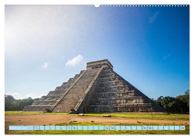 Produktbild: Mexiko - Die wundersch&ouml;ne Halbinsel Yucat&aacute;n Fotokalender 2026 (hochwertiger Premium Wandkalender 2026 DIN A2 quer), Kunstdruck in Hochglanz