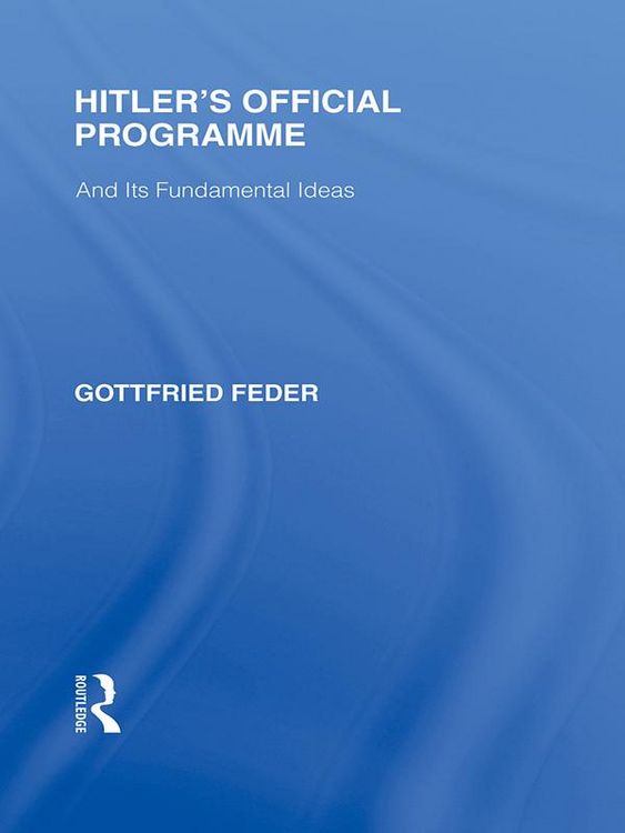 Produktbild: Hitler's Official Programme RLE Responding to Fascism