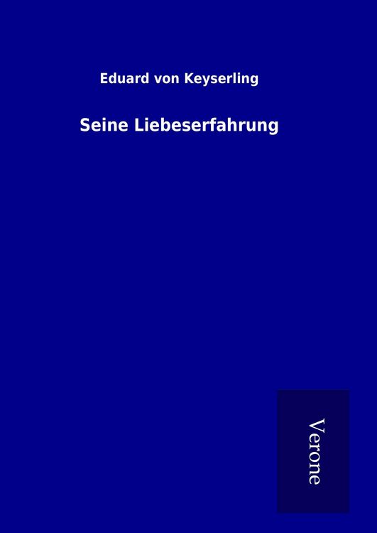 Produktbild: Seine Liebeserfahrung