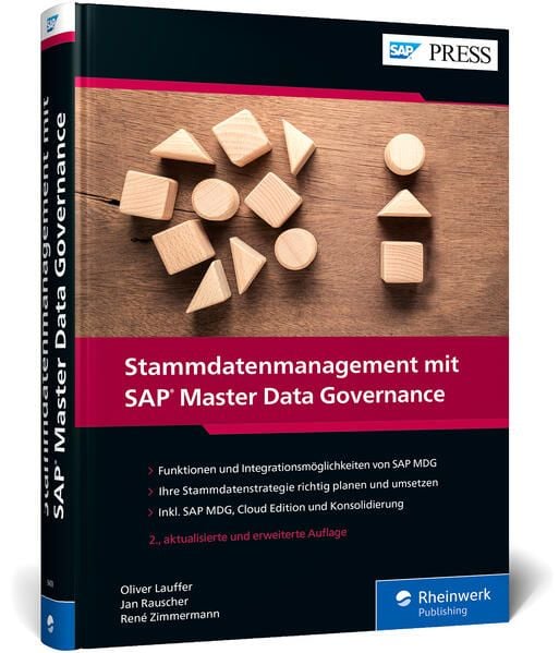 Produktbild: Stammdatenmanagement mit SAP Master Data Governance