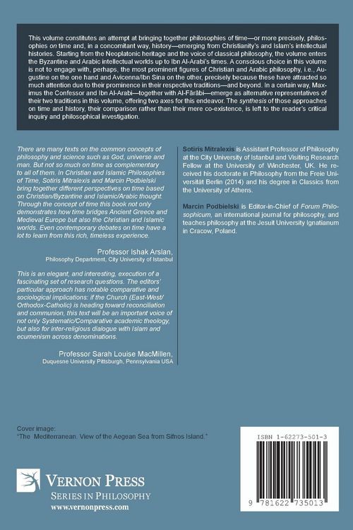 Produktbild: Christian and Islamic Philosophies of Time
