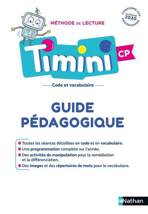 Produktbild: M&eacute;thode de lecture Timini CP : code et vocabulaire
